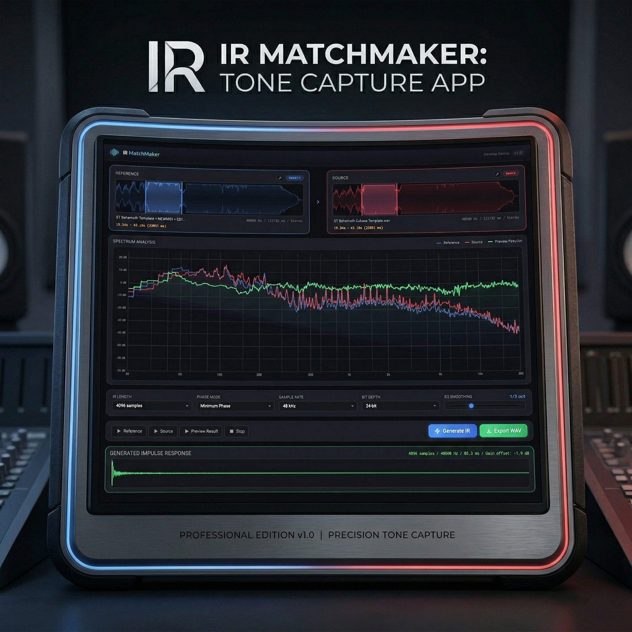IR MatchMaker: Tone Capture App