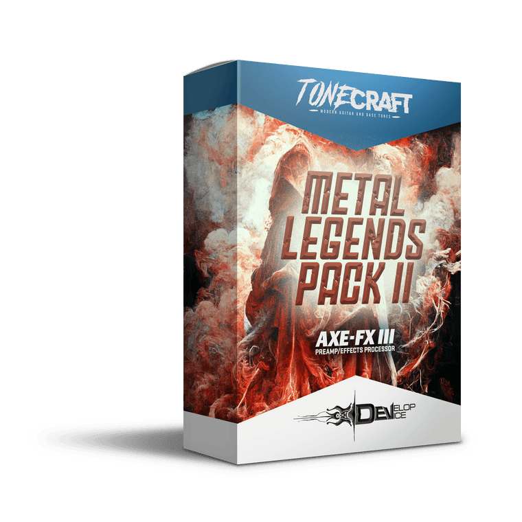 Metal Legends Pack II - Fractal Axe-Fx III Preset - Studio Guitar Tones