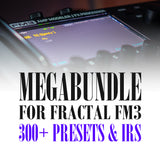Megabundle for Fractal FM3 - 300+ Presets & IRs