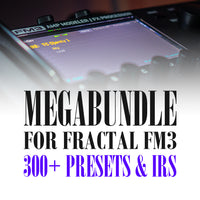 Megabundle for Fractal FM3 - 300+ Presets & IRs