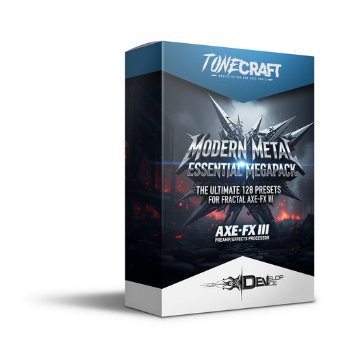 Modern Metal Essential Megapack: The Ultimate 128 Presets - Fractal Axe-Fx III Preset - Studio Guitar Tones