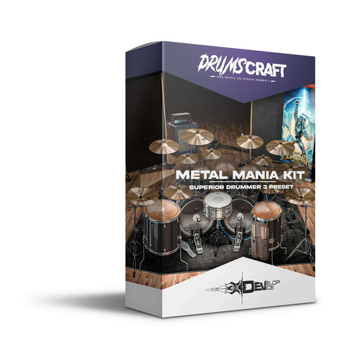 Metal Mania Drum Sound - Superior Drummer 3 Preset - Album-Ready Mix