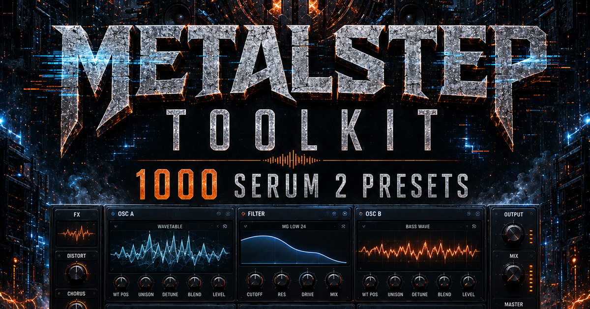 Metalstep Toolkit: 1000 Serum 2 Presets| Develop Device