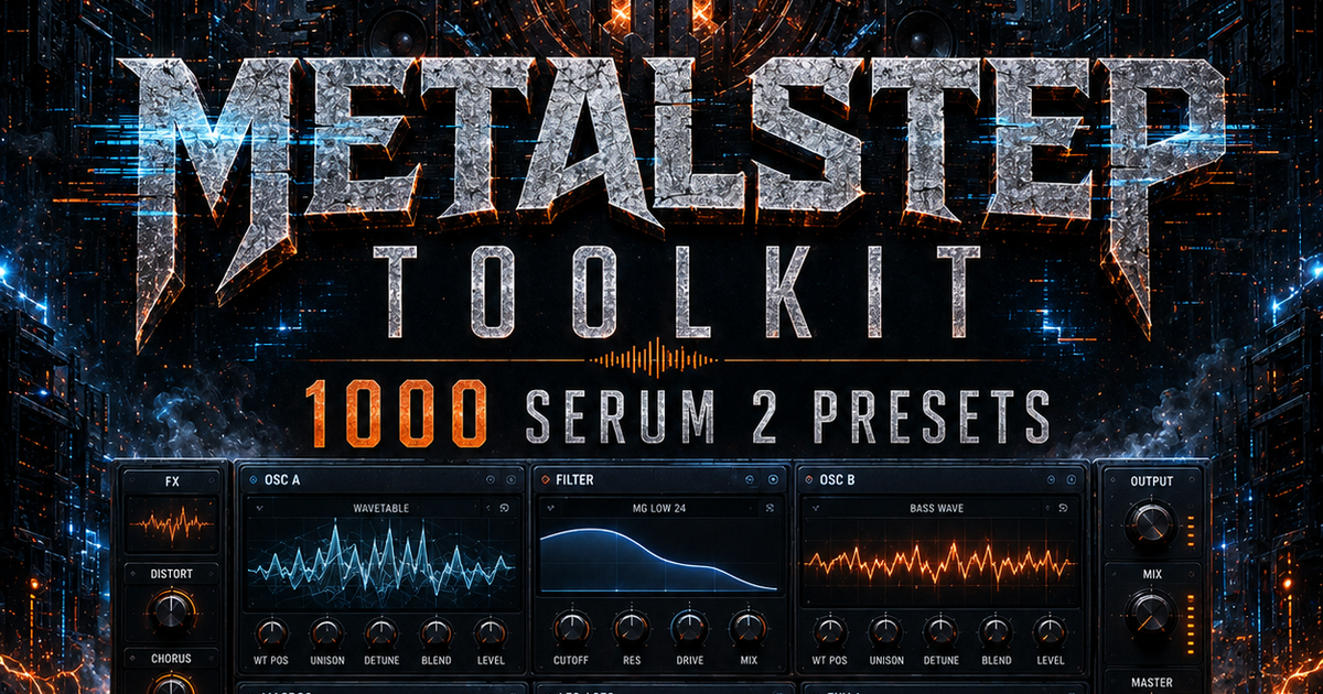 Metalstep Toolkit: 1000 Serum 2 Presets| Develop Device