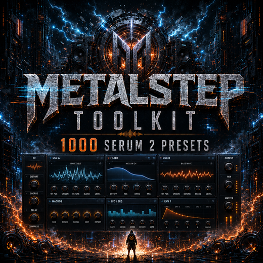 Metalstep Toolkit: 1000 Serum 2 Presets