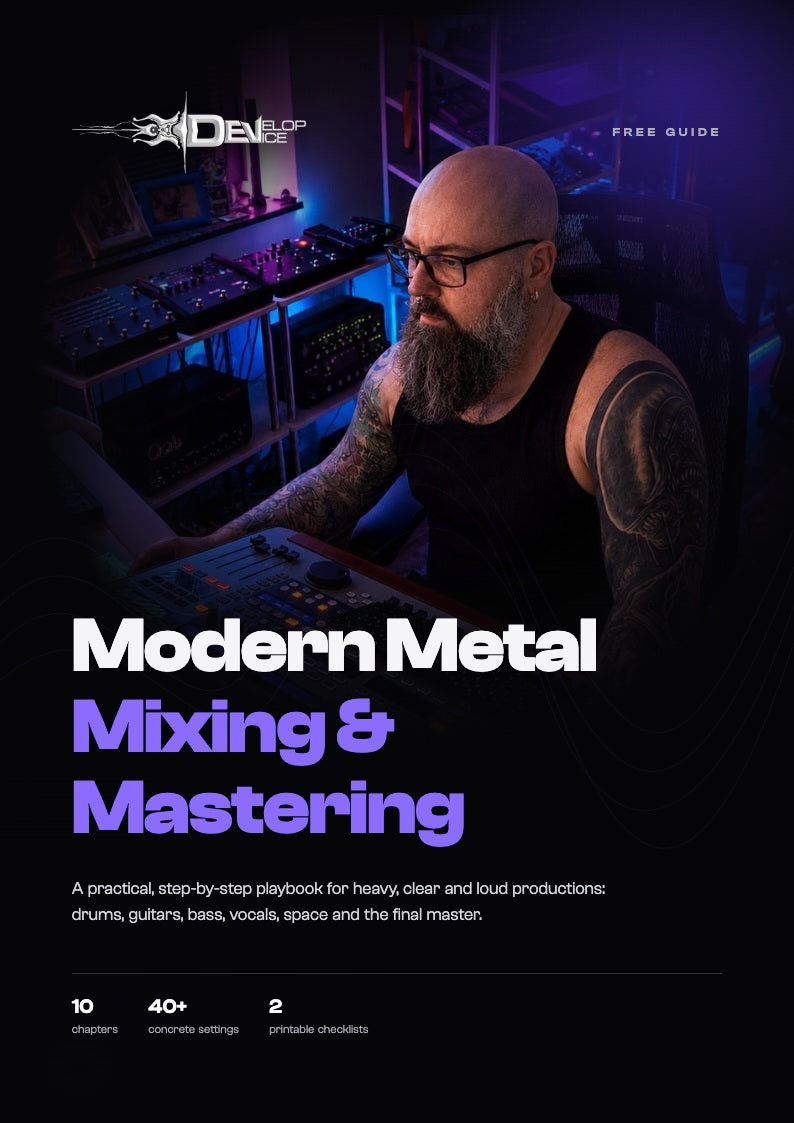 Modern Metal Mixing and Mastering e-book cover