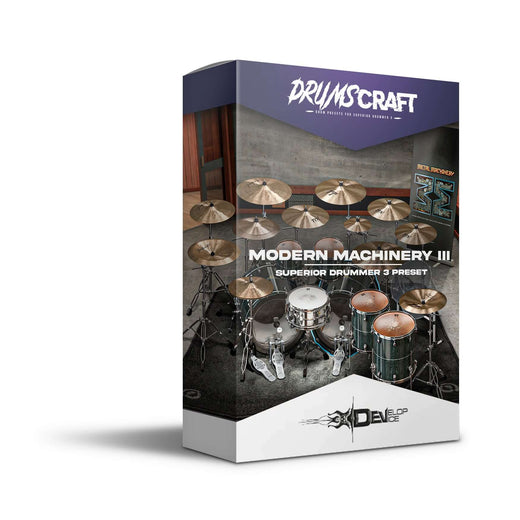 Modern Machinery III: Superior Drummer 3 Preset - Superior Drummer 3 Preset - Professional Drum Sound