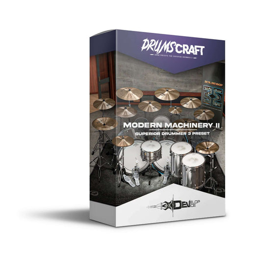 Modern Machinery II: Superior Drummer 3 Preset - Superior Drummer 3 Preset - Professional Drum Sound
