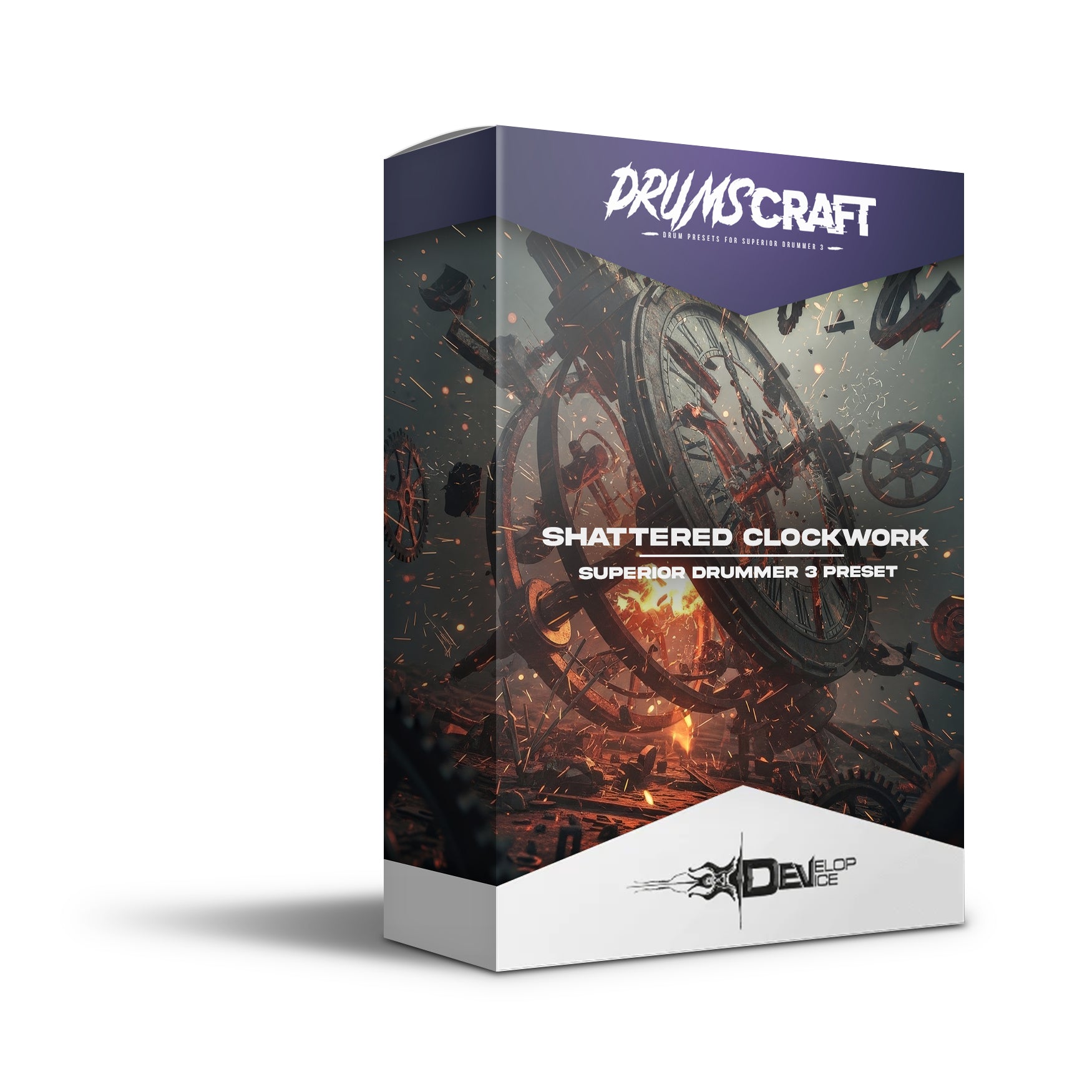 Shattered Clockwork: Superior Drummer 3 Preset
