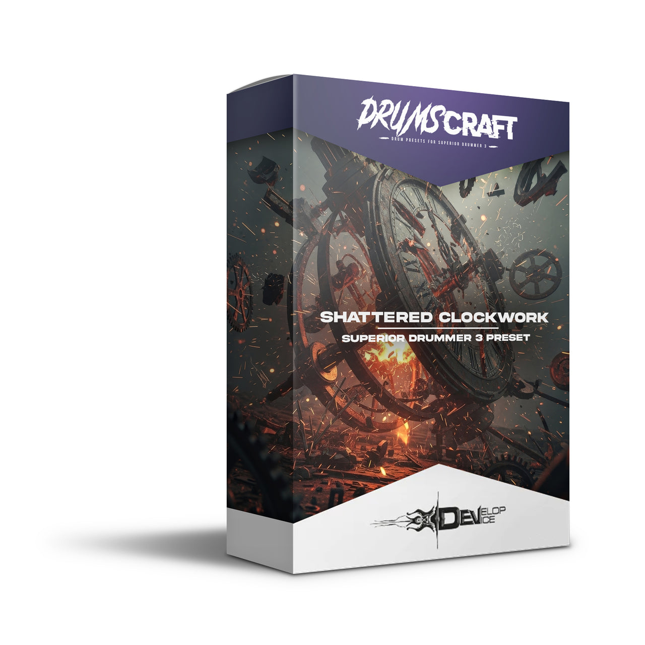 Shattered Clockwork: Superior Drummer 3 Preset