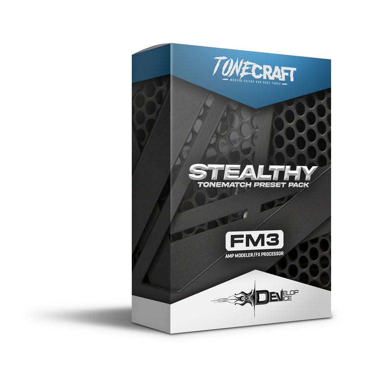Stealthy Pack - Fractal FM3 Preset - Studio Guitar Tones