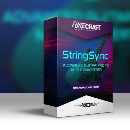 StringSync - Guitar Pro to MIDI Converter - Tab Tool