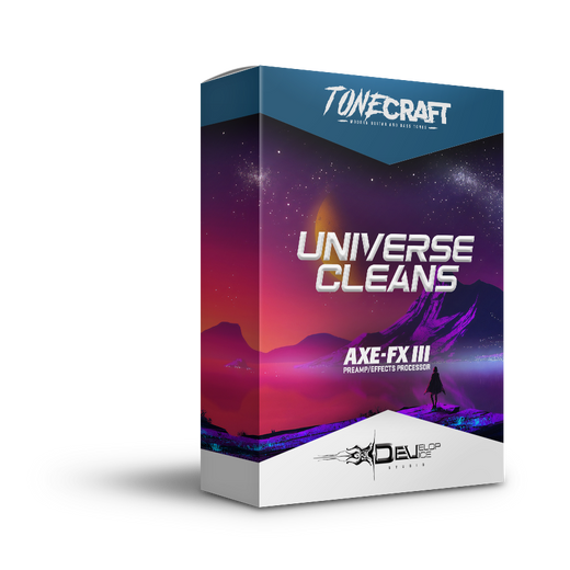 Universe Cleans - Fractal Axe-Fx III Preset - Studio Guitar Tones