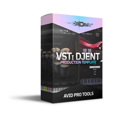 VSTi Djent Production Template for Avid Pro Tools - Pro Tools Production Template - Pro Mixing