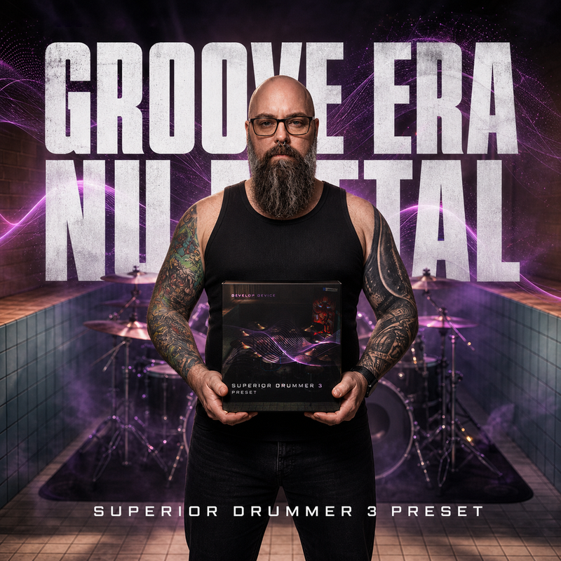 Groove Era Nu Metal: Superior Drummer 3 Preset