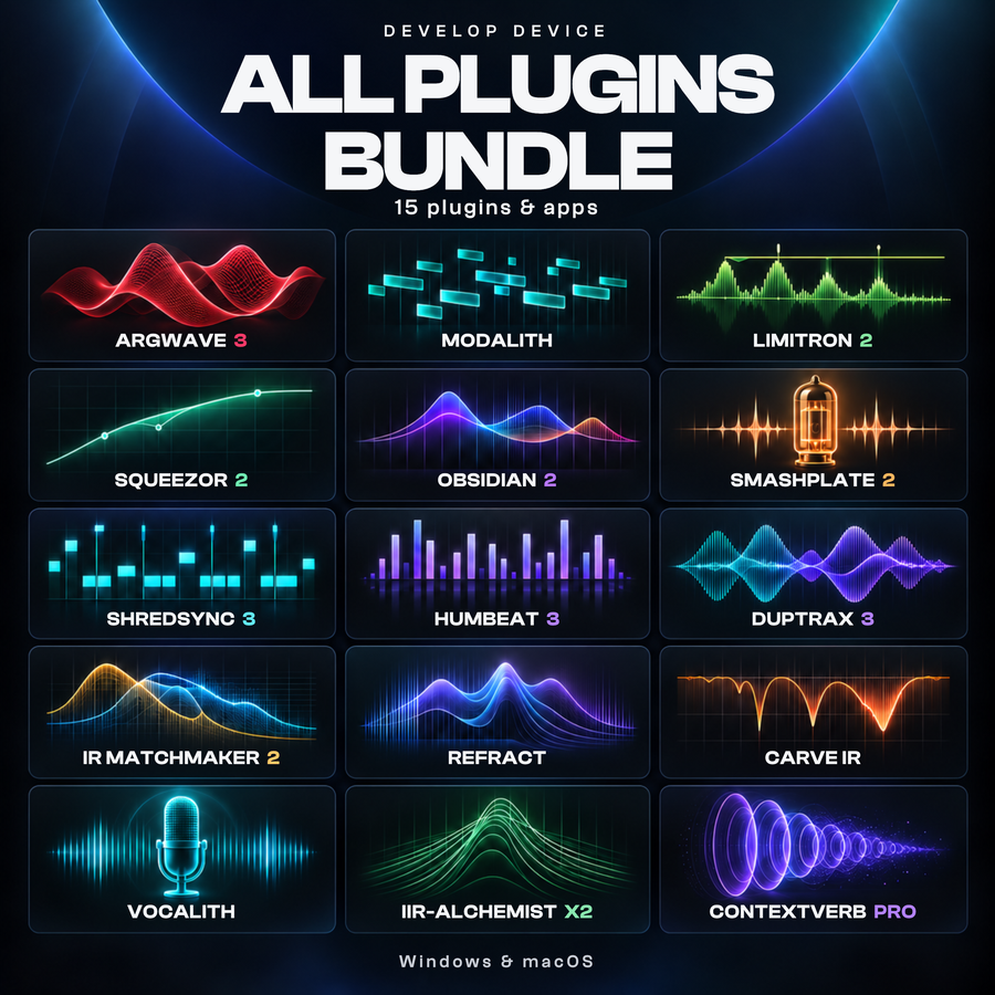 All Plugins Bundle: Every Develop Device Plugin & App