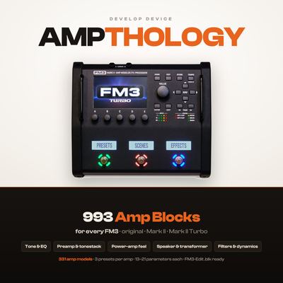 AMPTHOLOGY: Amp Block Library for Fractal FM3