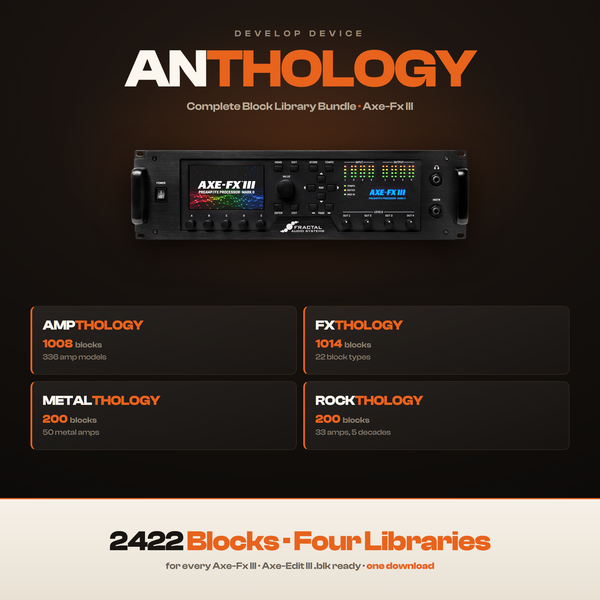 Fractal Axe-Fx III Presets for Rock and Metal Guitar Tones