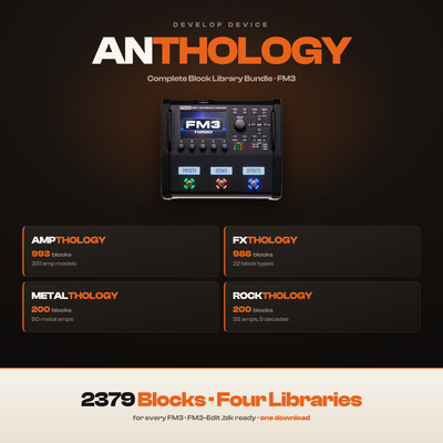 ANTHOLOGY: Complete Block Library Bundle for Fractal FM3