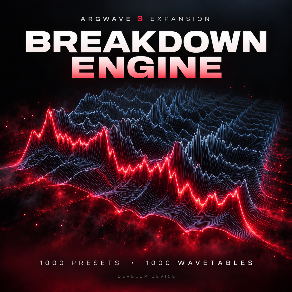 Breakdown Engine, an expansion for the ArgWave 3 synth with 1000 modern metal presets and 1000 wavetables