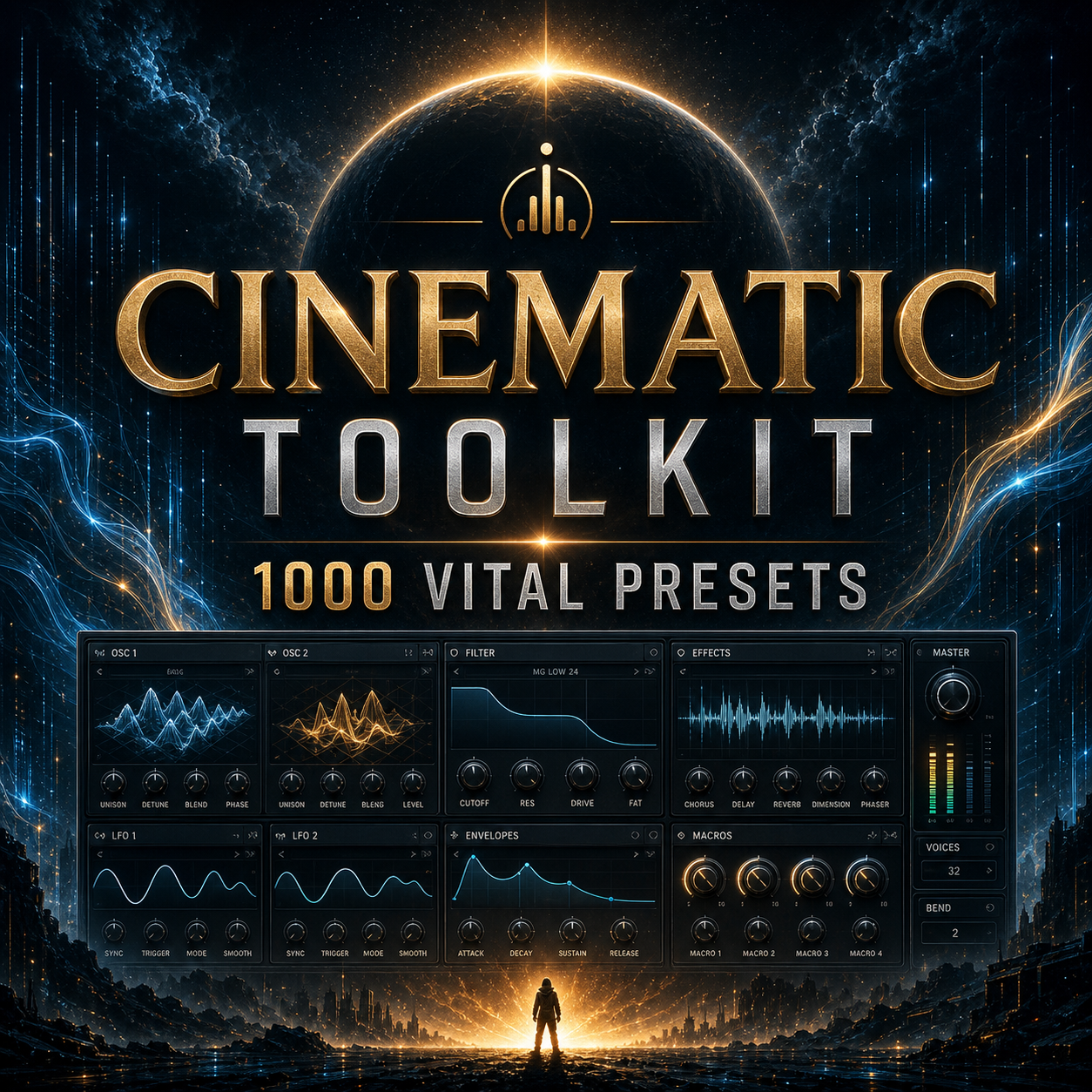 Cinematic Toolkit: 1000 Vital Presets