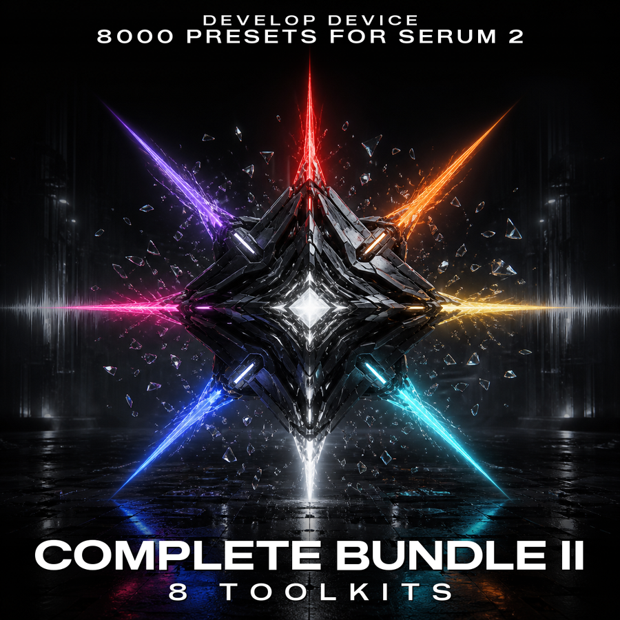 Complete Toolkit Bundle II: 8000 Serum 2 Presets & 469 Wavetables