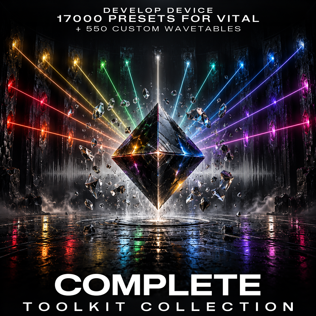 Complete Toolkit Collection: 17000 Vital Presets & 550 Wavetables