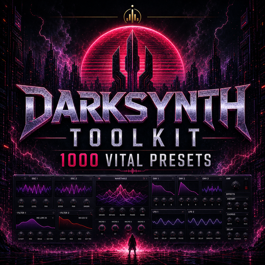 Darksynth Toolkit: 1000 Vital Presets