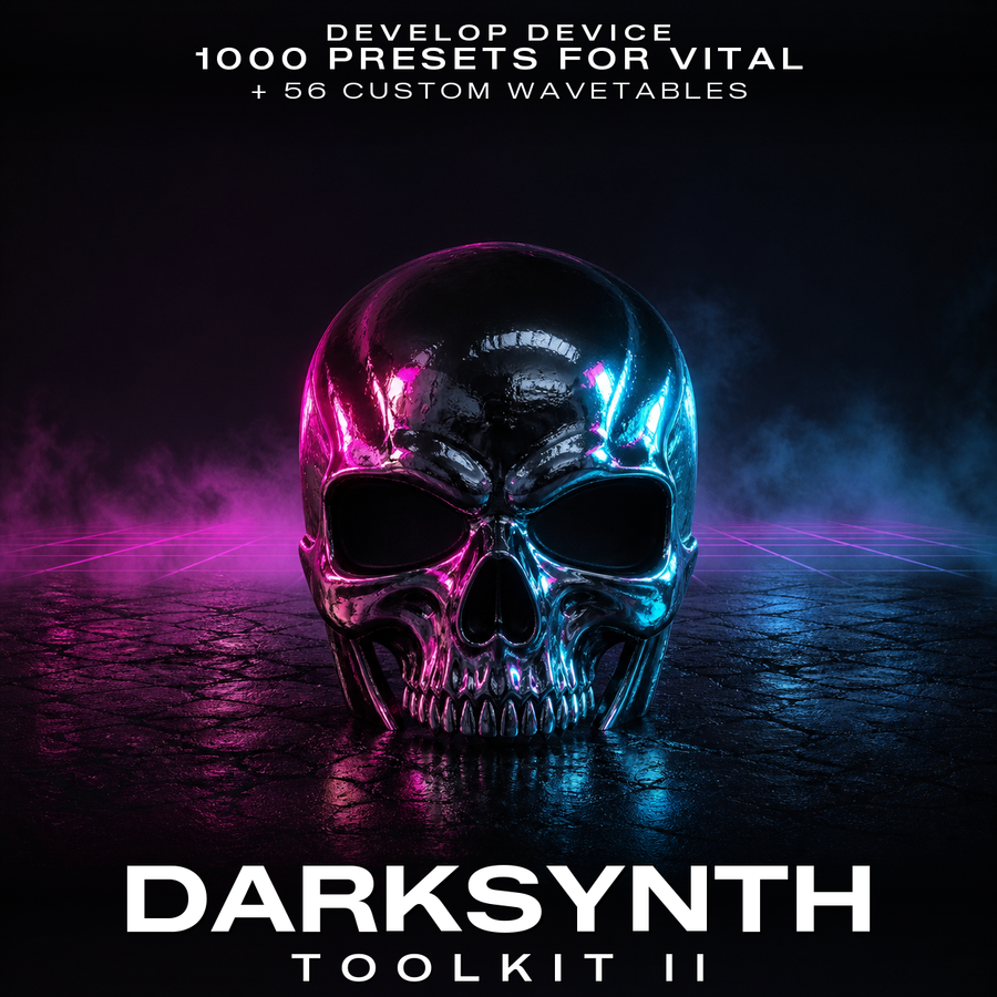 Darksynth Toolkit II: 1000 Vital Presets & 56 Wavetables – product cover