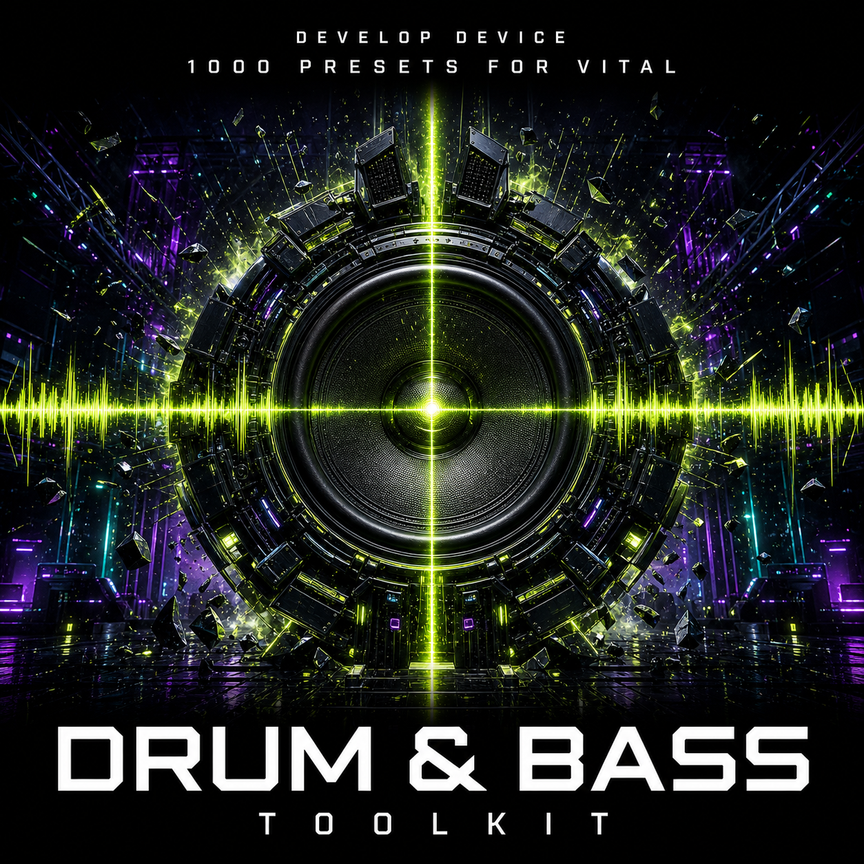 Drum And Bass Toolkit: 1000 Vital Presets - Develop Device