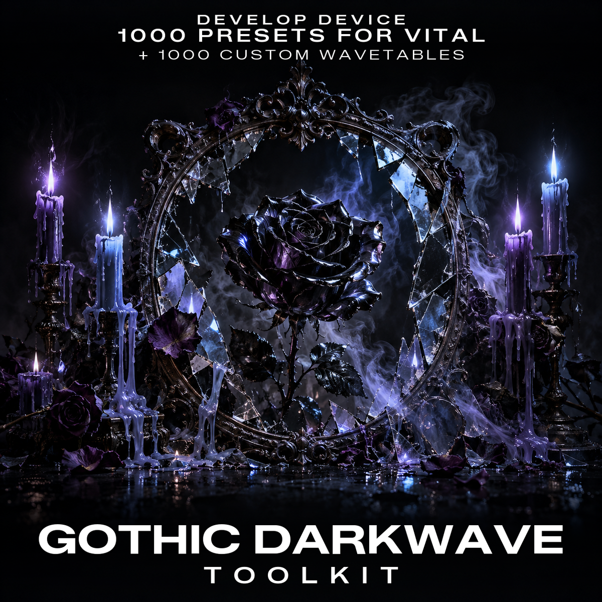 Gothic Darkwave Toolkit: 1000 Vital Presets & 1000 Wavetables product cover