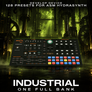 Industrial: 128 Hydrasynth Presets