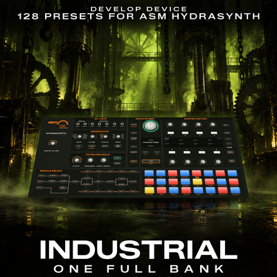 Industrial: 128 Hydrasynth Presets