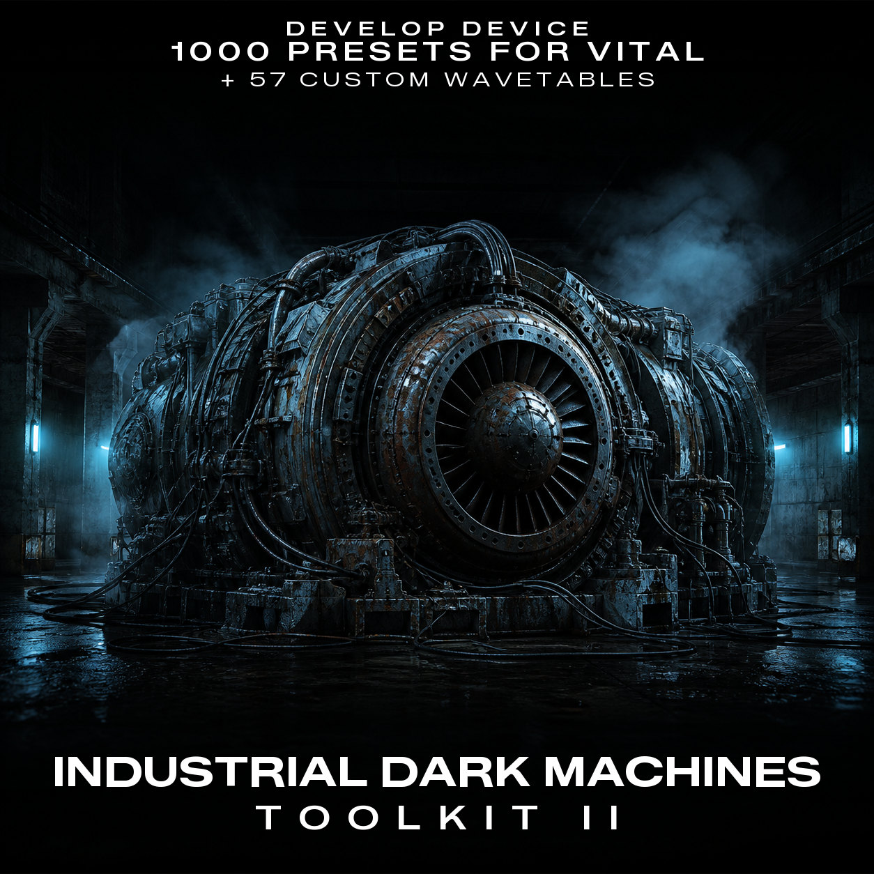 Industrial Dark Machines Toolkit II: 1000 Vital Presets & 57 Wavetables – product cover