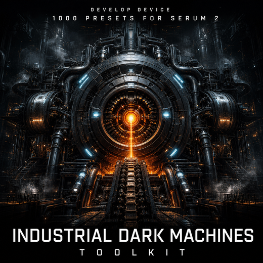 Industrial Dark Machines Toolkit: 1000 Serum 2 Presets – product cover