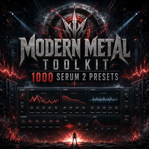 Modern Metal Toolkit: 1000 Serum 2 Presets — Develop Device