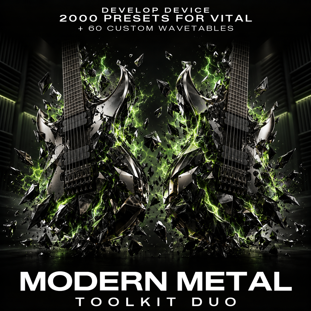 Modern Metal Toolkit Duo: 2000 Vital Presets & 60 Wavetables