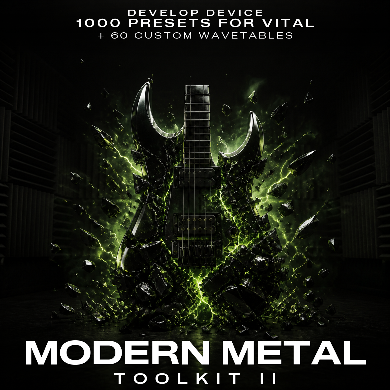 Modern Metal Toolkit II: 1000 Vital Presets & 60 Wavetables – product cover