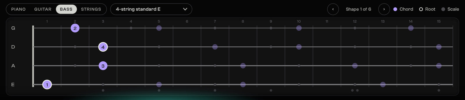 MODALITH Instrument views: See it on the instrument you play (3 of 4)