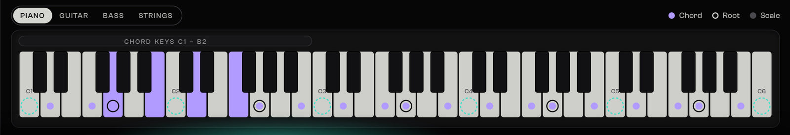 MODALITH Instrument views: See it on the instrument you play (1 of 4)