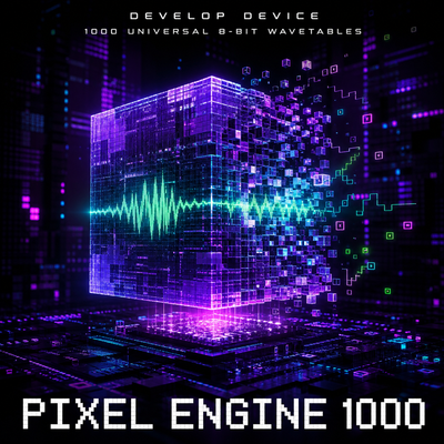 Pixel Engine 1000: Universal 8-Bit Wavetable Library