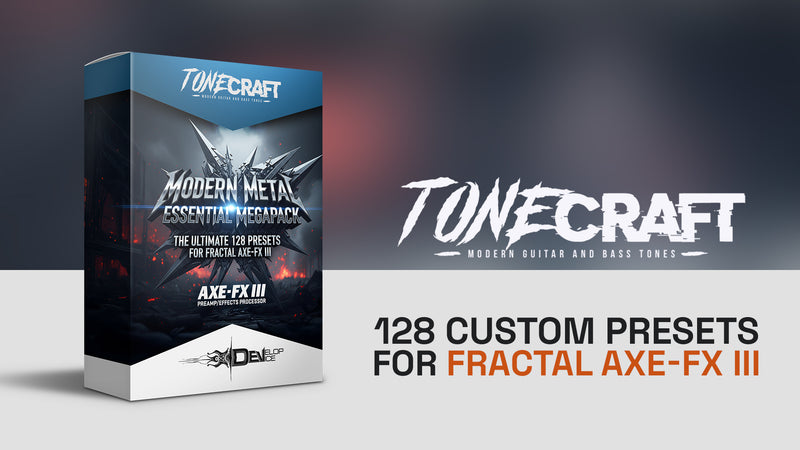 Modern Metal Essential Megapack: The Ultimate 128 Presets for Fractal Axe-Fx III