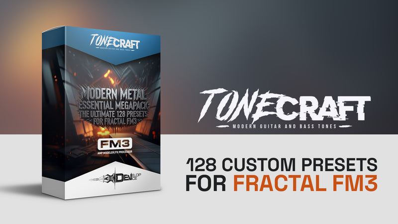 Modern Metal Essential Megapack: The Ultimate 128 Presets for Fractal FM3