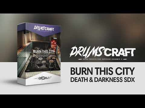 Superior Drummer 3 Preset Bundle for Death & Darkness SDX - 25 Presets - Sound Demo Video