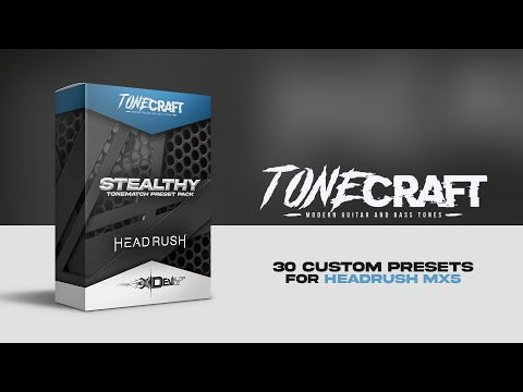 Stealthy Pack for Headrush MX5 / Pedalboard / Gigboard - Sound Demo Video