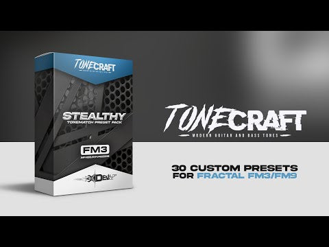 Stealthy Pack for Fractal FM3/FM9 - Sound Demo Video