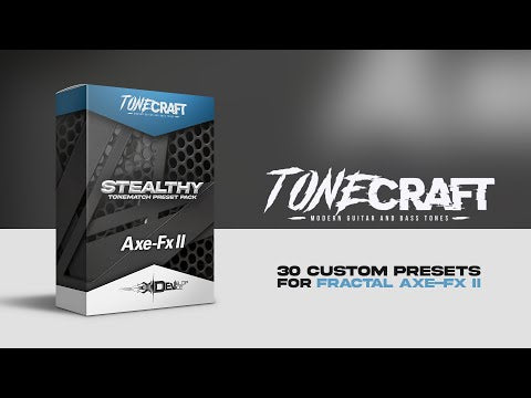 Stealthy Pack for Fractal Axe-Fx II - Sound Demo Video
