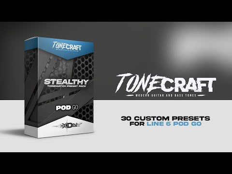 Stealthy Pack for Line 6 POD Go - Sound Demo Video
