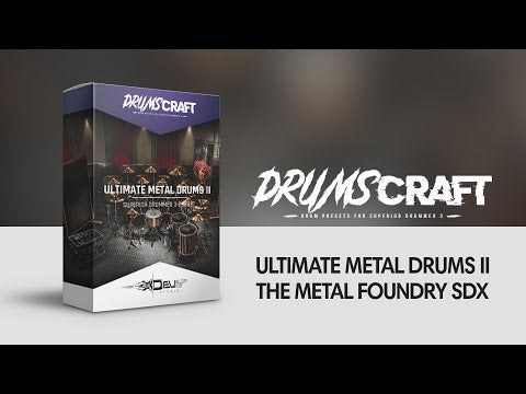 Metal Foundry Collection: Superior Drummer 3 Presets for The Metal Foundry SDX | 11 Album-Ready Presets - Sound Demo Video