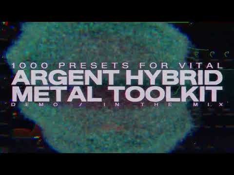 Argent Hybrid Metal Toolkit: 1000 Vital Presets